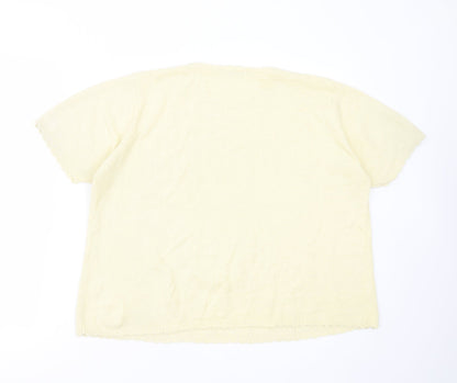 Womens UK Size 18 BERKETEX Yellow Pullover Jumper