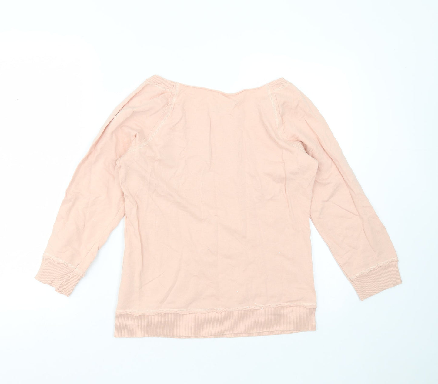 Womens UK Size 12 Marks and Spencer Pink Pullover Sweatshirt