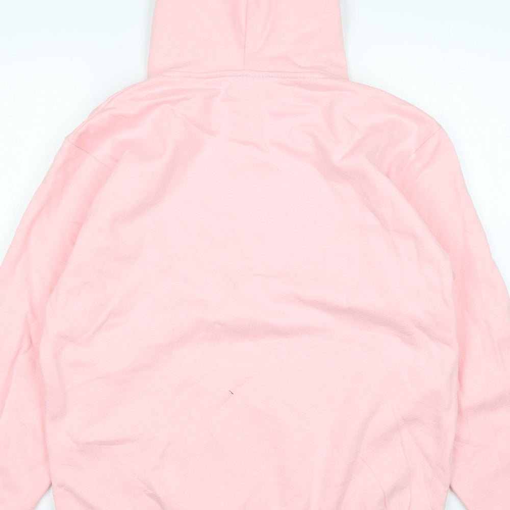 De-Lux Womens Pink  Cotton Pullover Hoodie Size S   - Emmy Knows Best