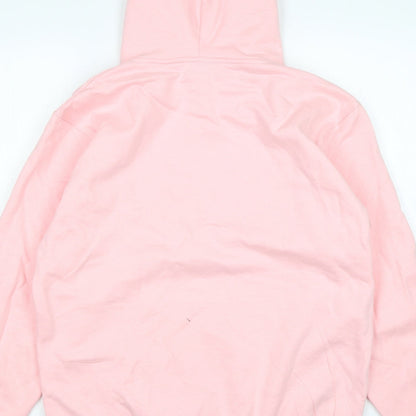 De-Lux Womens Pink  Cotton Pullover Hoodie Size S   - Emmy Knows Best