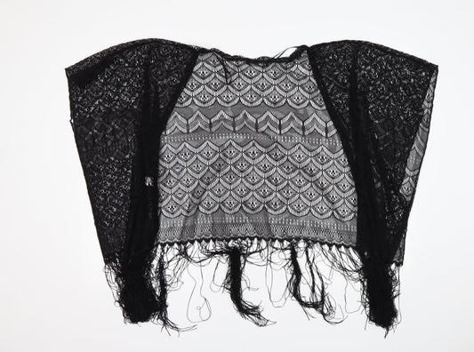 Womens UK Size M Select Black Cardigan Jumper