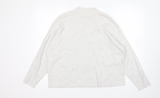 Womens UK Size L H&M Grey Pullover Jumper