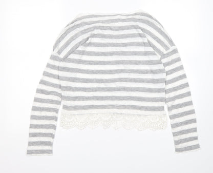 Womens UK Size 8 Preworn Multicoloured Pullover Jumper