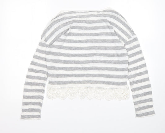 Womens UK Size 8 Preworn Multicoloured Pullover Jumper