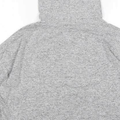 Primark Womens Grey Roll Neck  Polyester Pullover Jumper Size M