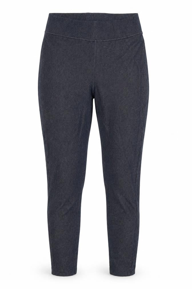 Front view of Papaya women’s blue cotton jegging jeans, size UK 8, 23-inch leg regular