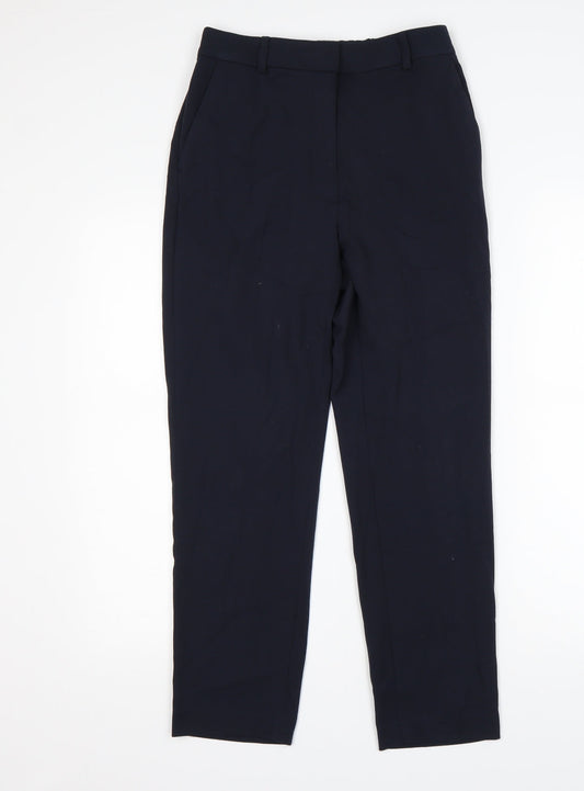 Womens UK Size 8 M&S Regular Fit  Blue Trousers