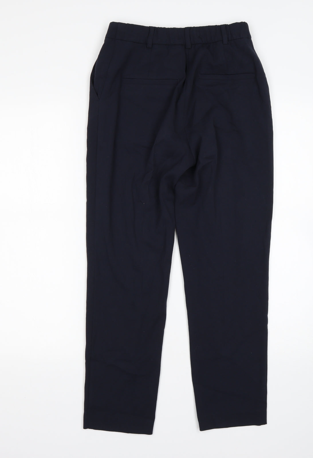 Womens UK Size 8 M&S Regular Fit  Blue Trousers