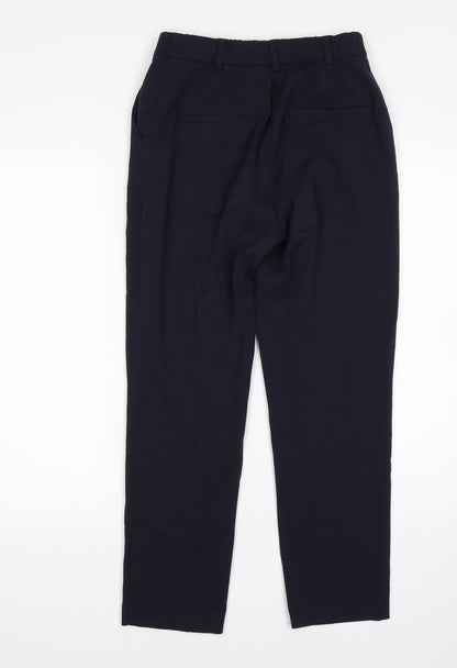 Womens UK Size 8 M&S Regular Fit  Blue Trousers