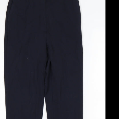 Womens UK Size 8 M&S Regular Fit  Blue Trousers