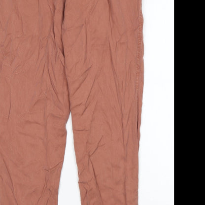 George Womens Pink  Lyocell Mom Jeans Size 14 L27 in Regular