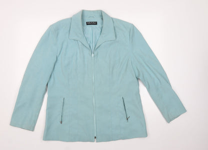 Womens UK Size L Joella Di Marco Green Jacket