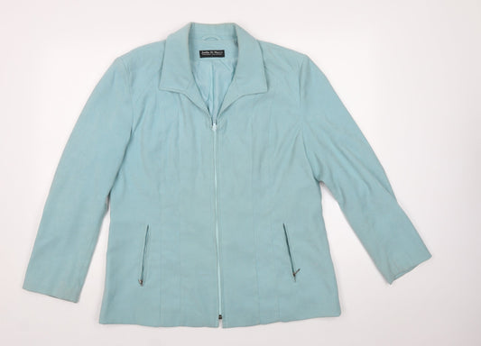 Womens UK Size L Joella Di Marco Green Jacket