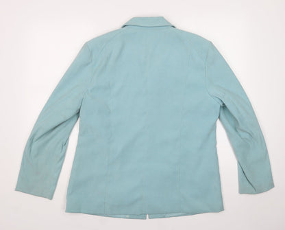 Womens UK Size L Joella Di Marco Green Jacket