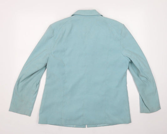 Womens UK Size L Joella Di Marco Green Jacket