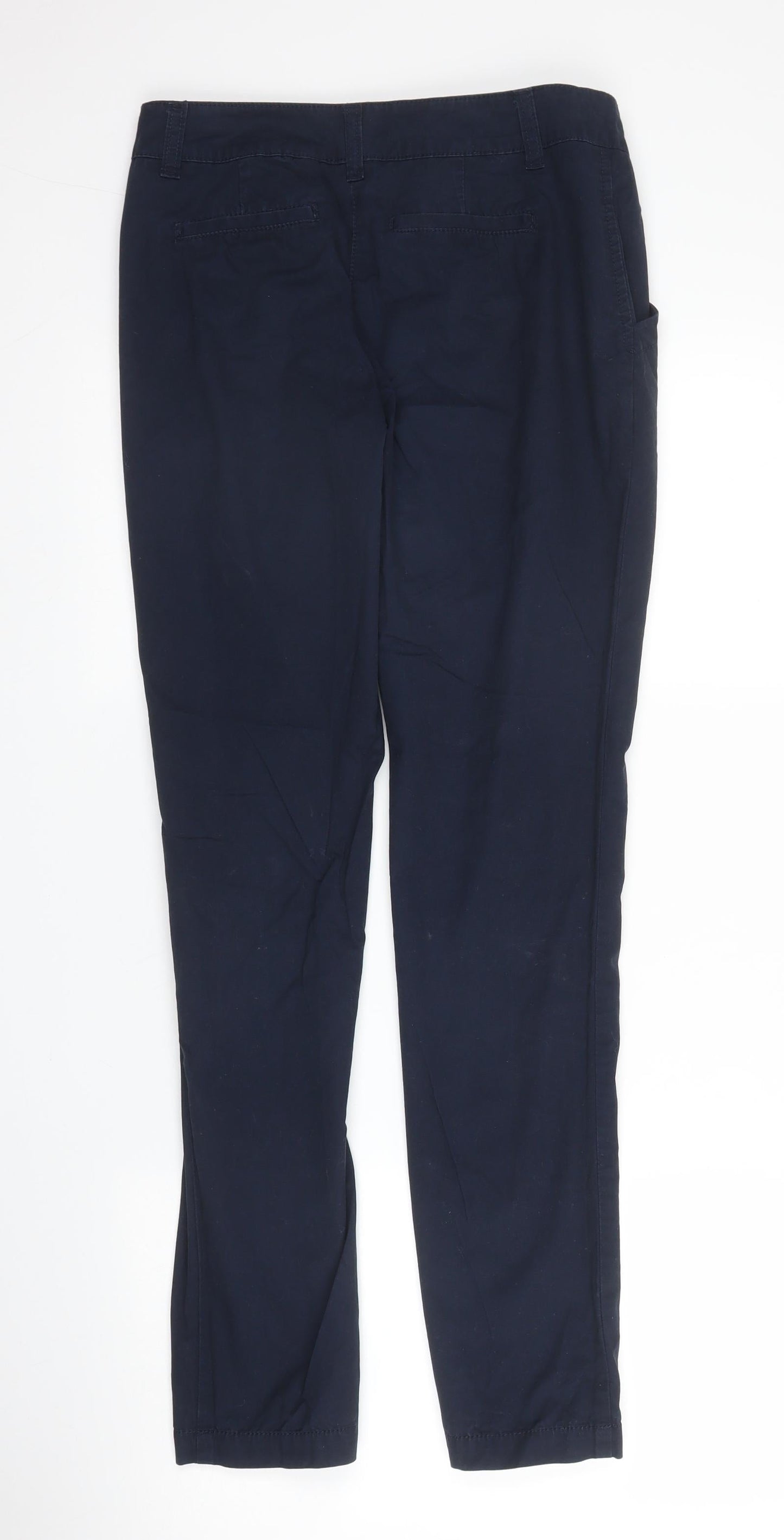 Womens UK Size 6 Dorothy Perkins Regular Fit Chino Blue Trousers