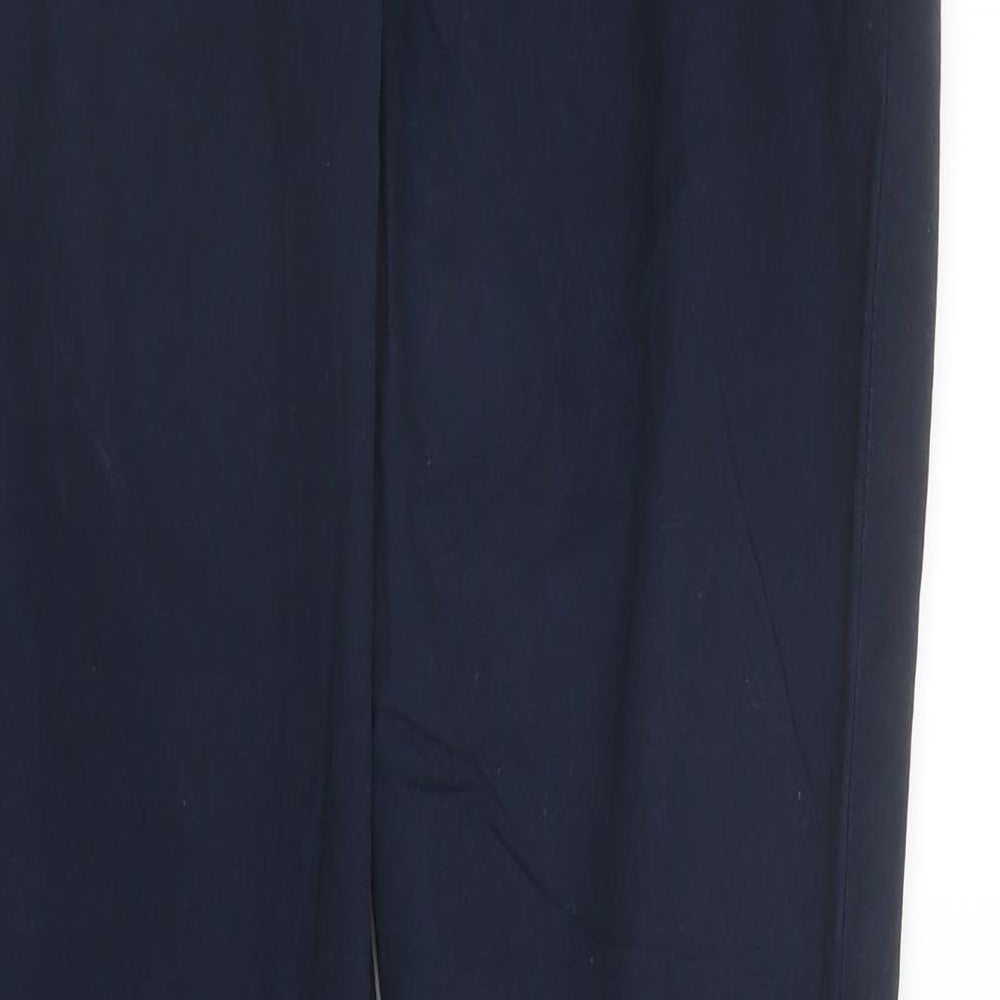 Womens UK Size 6 Dorothy Perkins Regular Fit Chino Blue Trousers