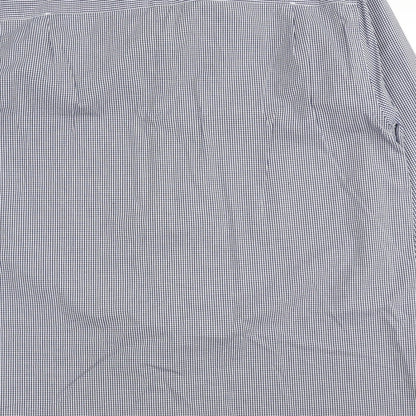 Mens UK Size 2XL Peter Worth Blue  Button-Up Long Sleeve Casual Shirt