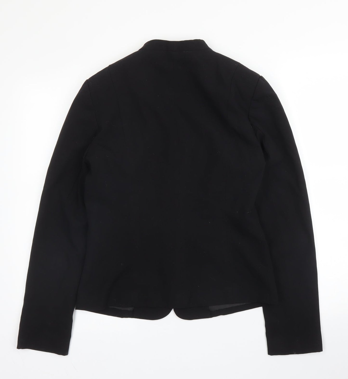 New Look Womens Black  Polyester Jacket Blazer Size 10