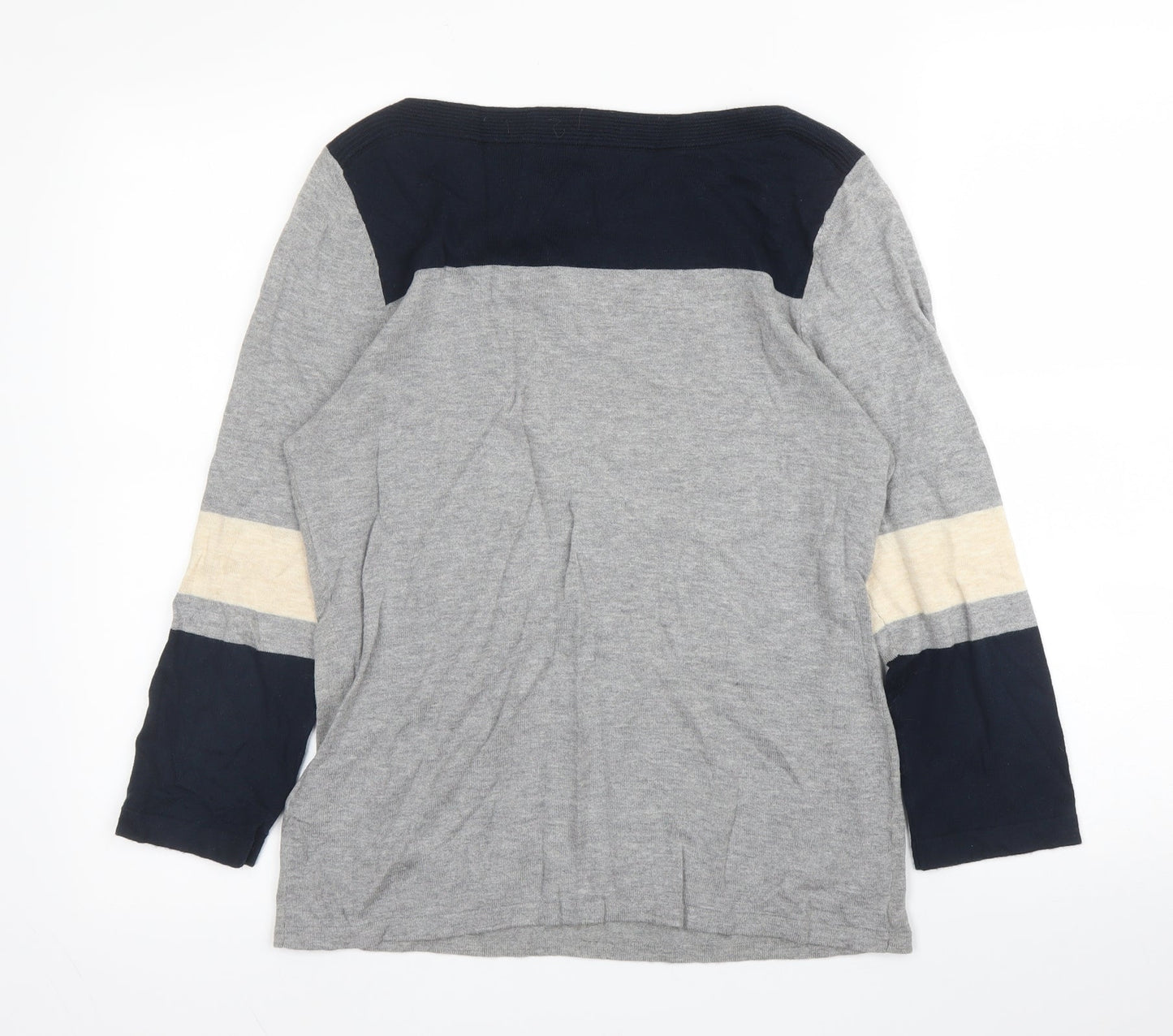 Womens UK Size 10 NEXT Grey Pullover Jumper