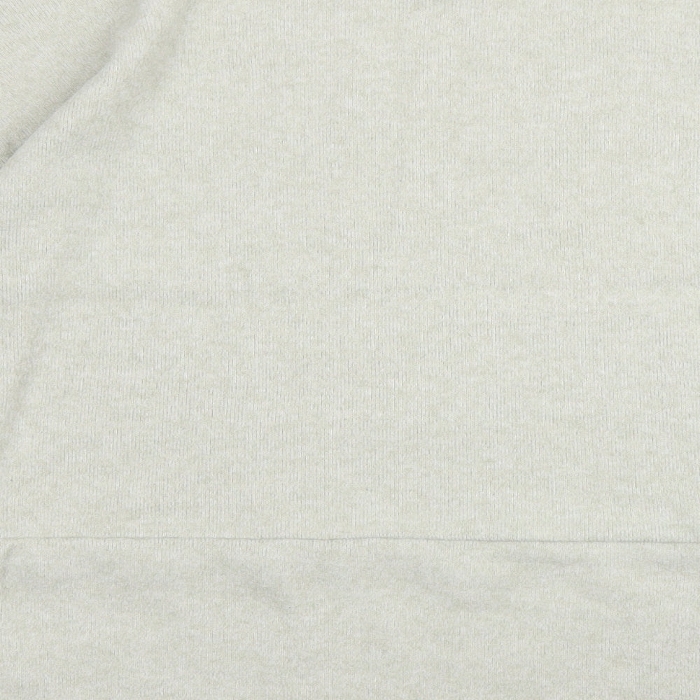 F&F Womens Green Round Neck  Viscose Pullover Jumper Size 14