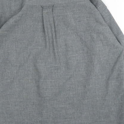 Mens UK Size L Matinee Grey  Button-Up Long Sleeve Casual Shirt