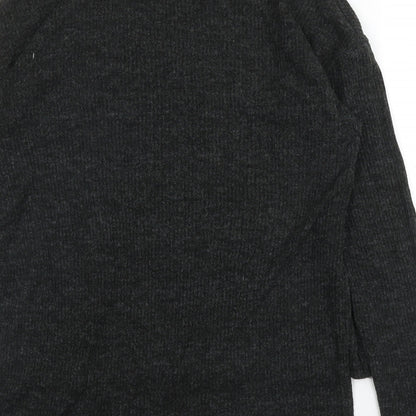 Womens UK Size 8 Select Grey Basic Blouse