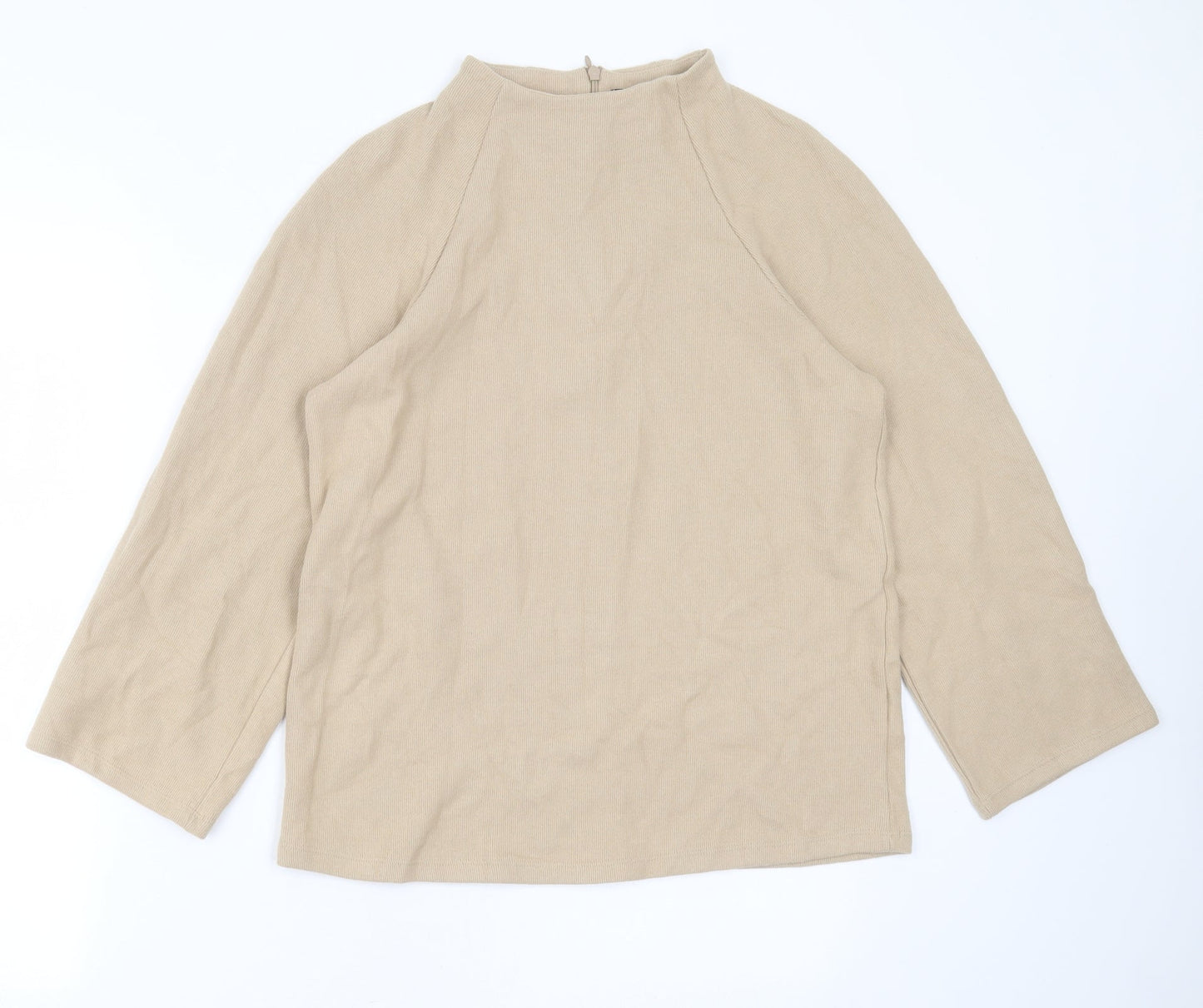 Womens UK Size 12 Marks and Spencer Beige Pullover Jumper