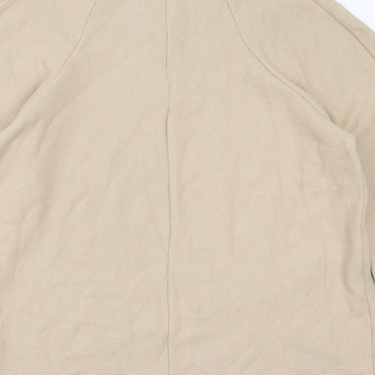 Womens UK Size 12 Marks and Spencer Beige Pullover Jumper