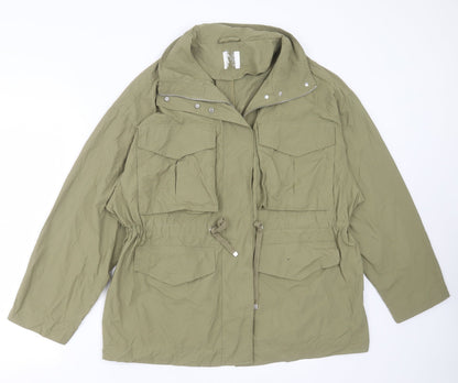 Womens UK Size S Preworn Green Jacket