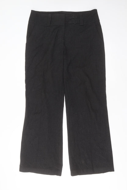 Womens UK Size 36 in Marks and Spencer Regular Fit  Grey Trousers