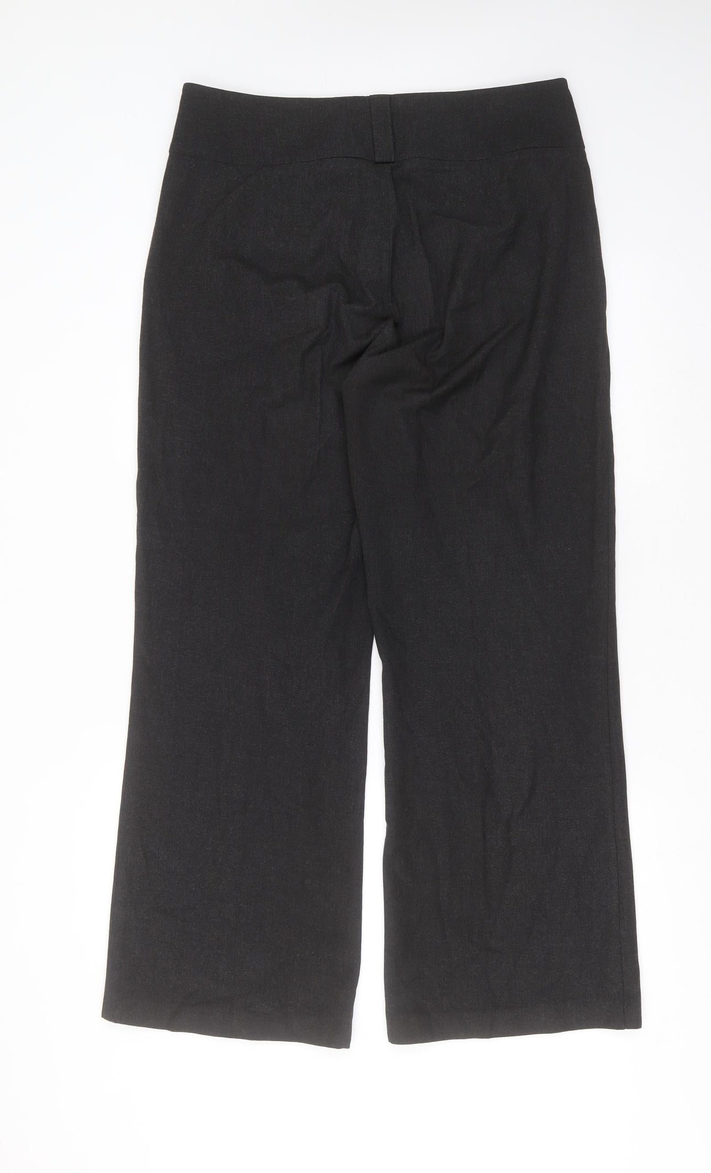 Womens UK Size 36 in Marks and Spencer Regular Fit  Grey Trousers