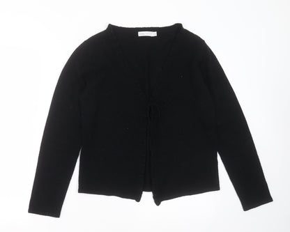 Womens UK Size S Debbie Morgan Black Cardigan Jumper
