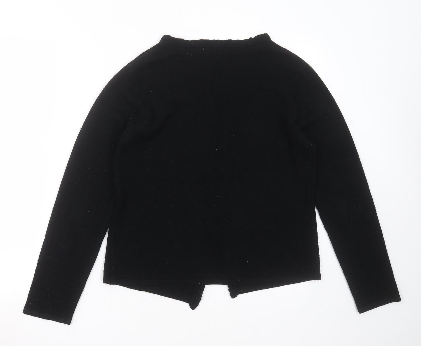 Womens UK Size S Debbie Morgan Black Cardigan Jumper