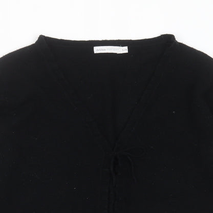 Womens UK Size S Debbie Morgan Black Cardigan Jumper