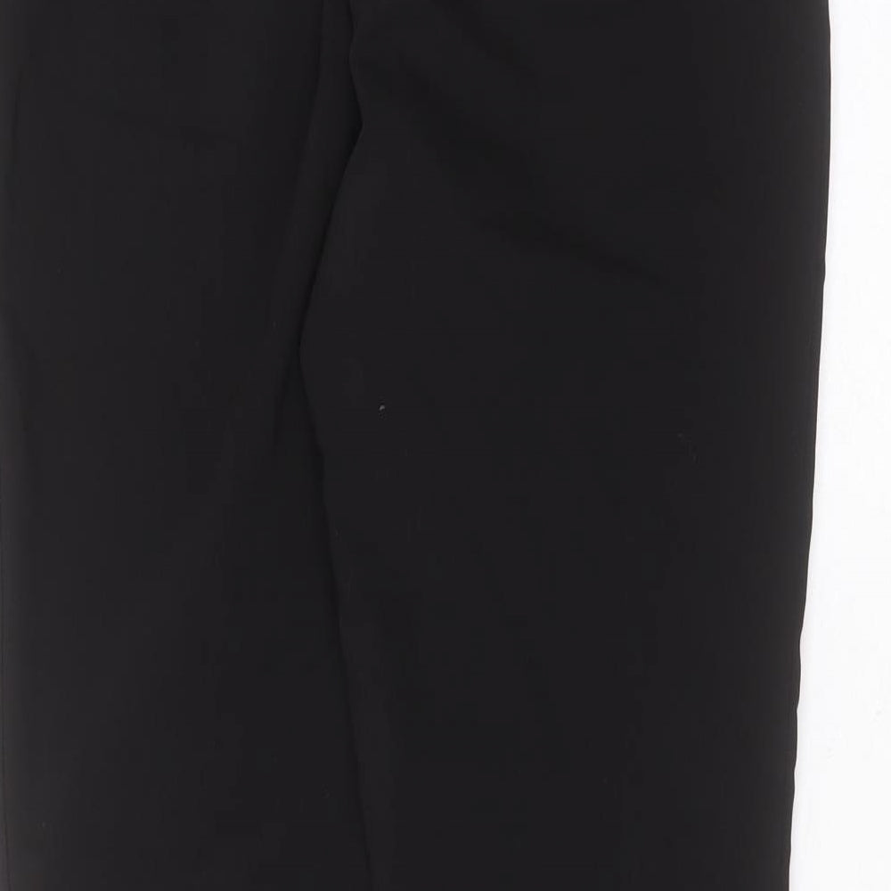 Womens UK Size 10 H&M Regular Fit  Black Trousers