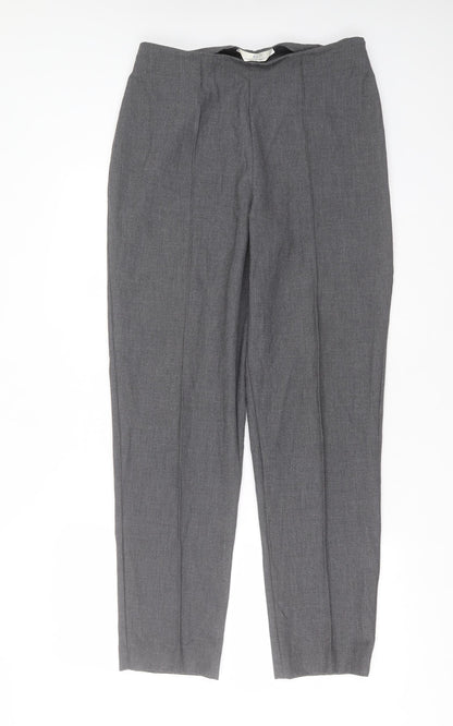 Womens UK Size 14 Essentials Regular Fit  Grey Trousers