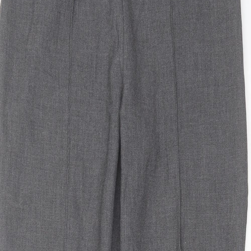 Womens UK Size 14 Essentials Regular Fit  Grey Trousers