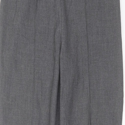 Womens UK Size 14 Essentials Regular Fit  Grey Trousers