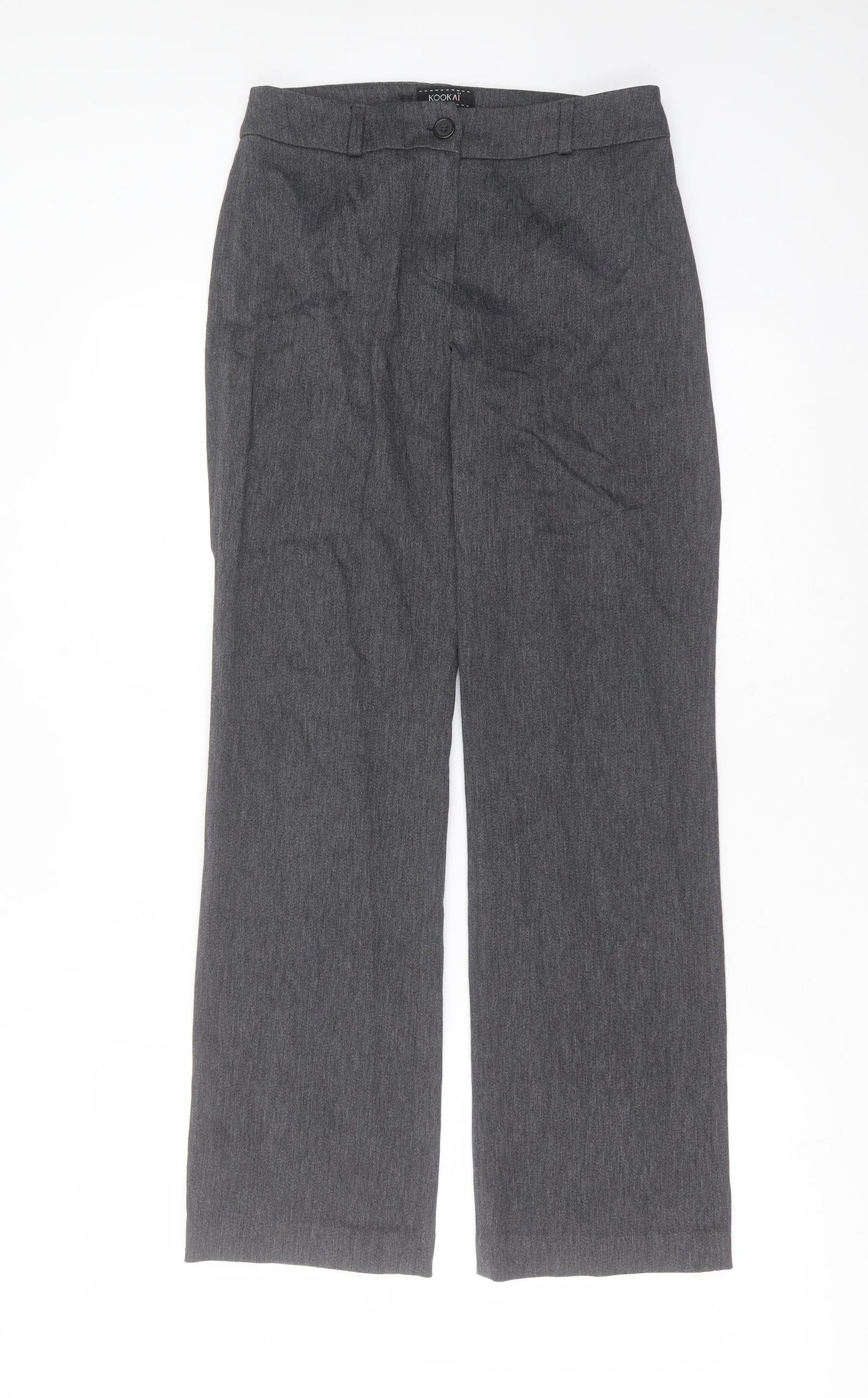Womens UK Size 8 Kookai Regular Fit  Grey Trousers