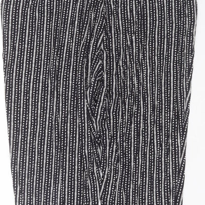 Womens UK Size 34 in Marks and Spencer Regular Fit  Black Trousers