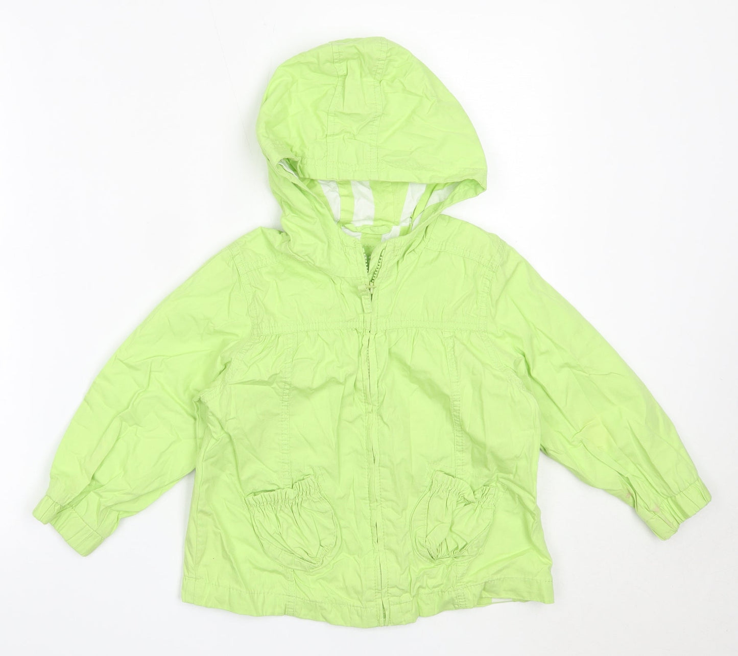 NEXT Girls Green   Jacket Coat Size 3-4 Years