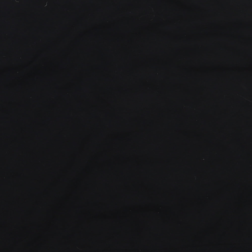 Womens UK Size M FOREVER 21 Black Pullover Sweatshirt