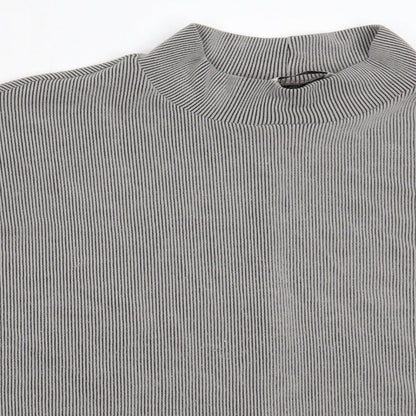 George Womens Grey High Neck  Polyester Pullover Jumper Size 14