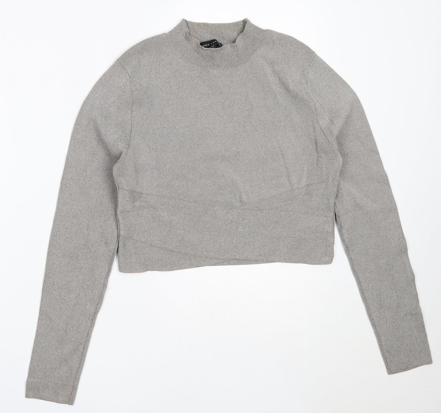 Womens UK Size 14 New Look Grey Pullover Jumper