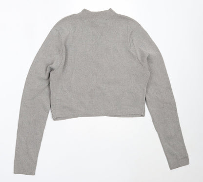 Womens UK Size 14 New Look Grey Pullover Jumper