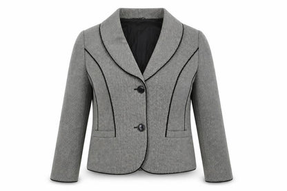 Basler Womens Grey Blazer Jacket Size 14