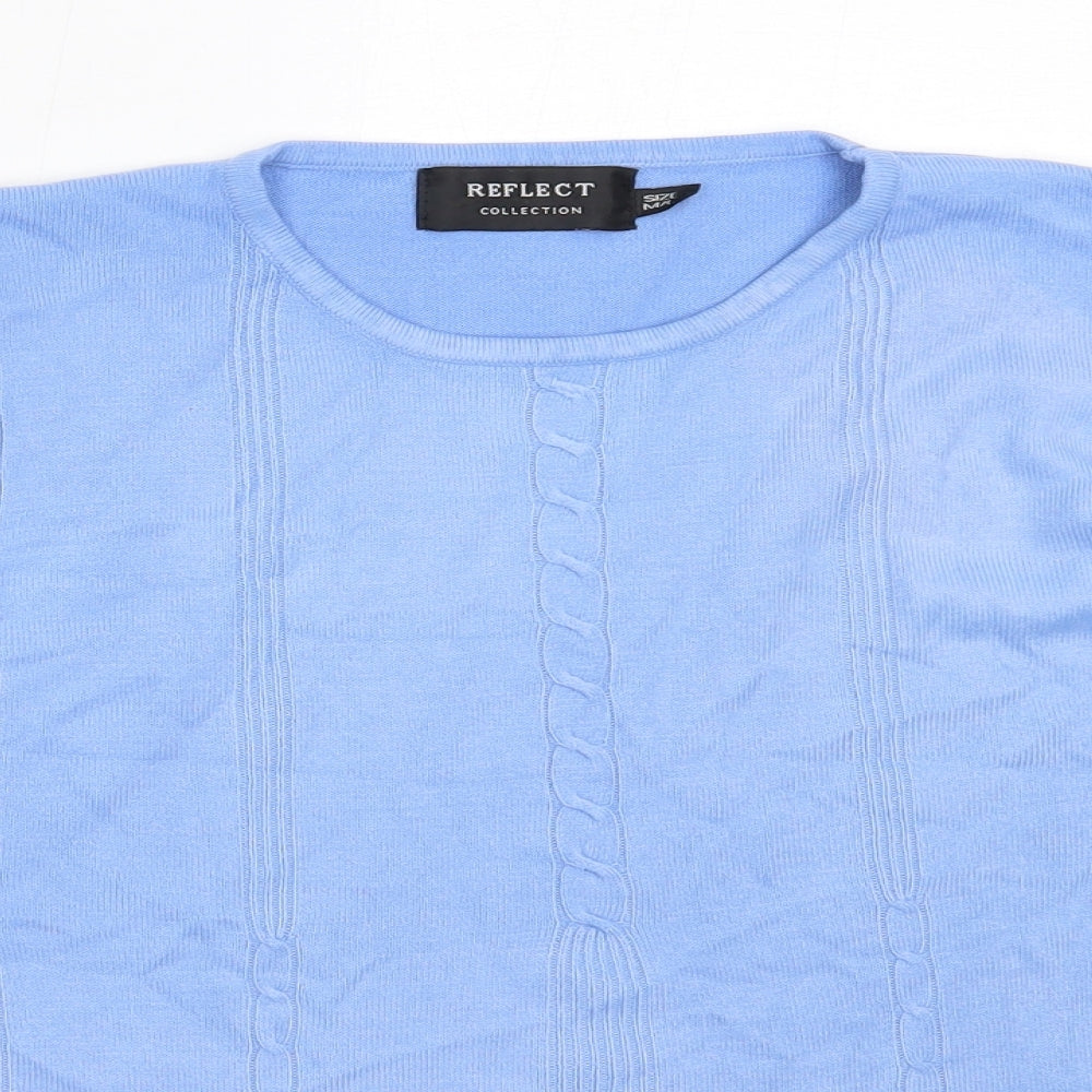 Womens UK Size M Reflect Collection Blue Pullover Jumper