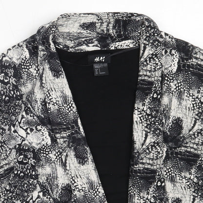 H&M Womens Black   Jacket  Size S