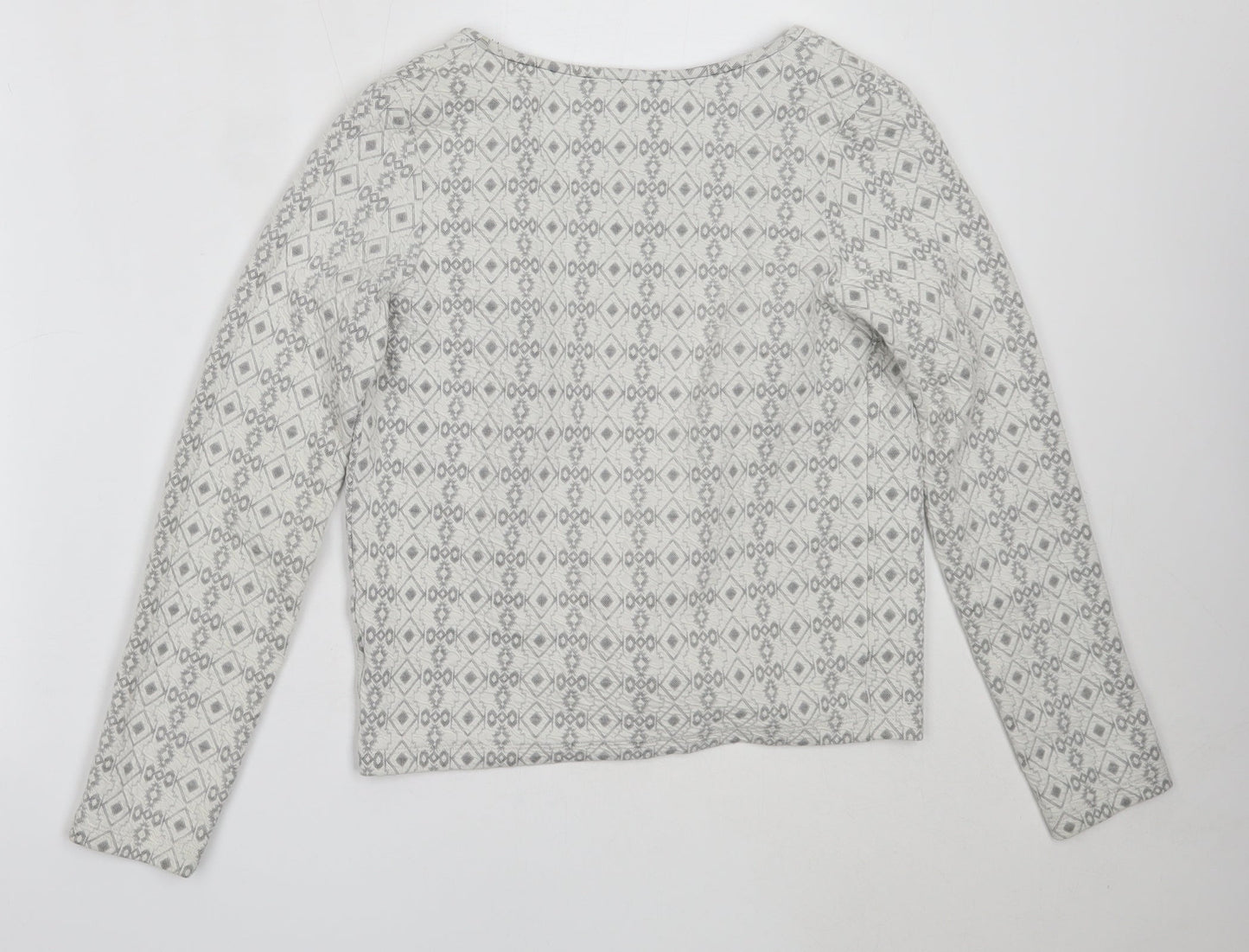 Womens UK Size 6 NEXT Ivory Cardigan Jumper